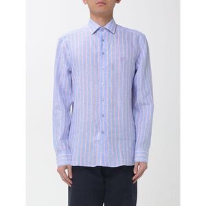 Etro Shirt Men Gnawed Blue